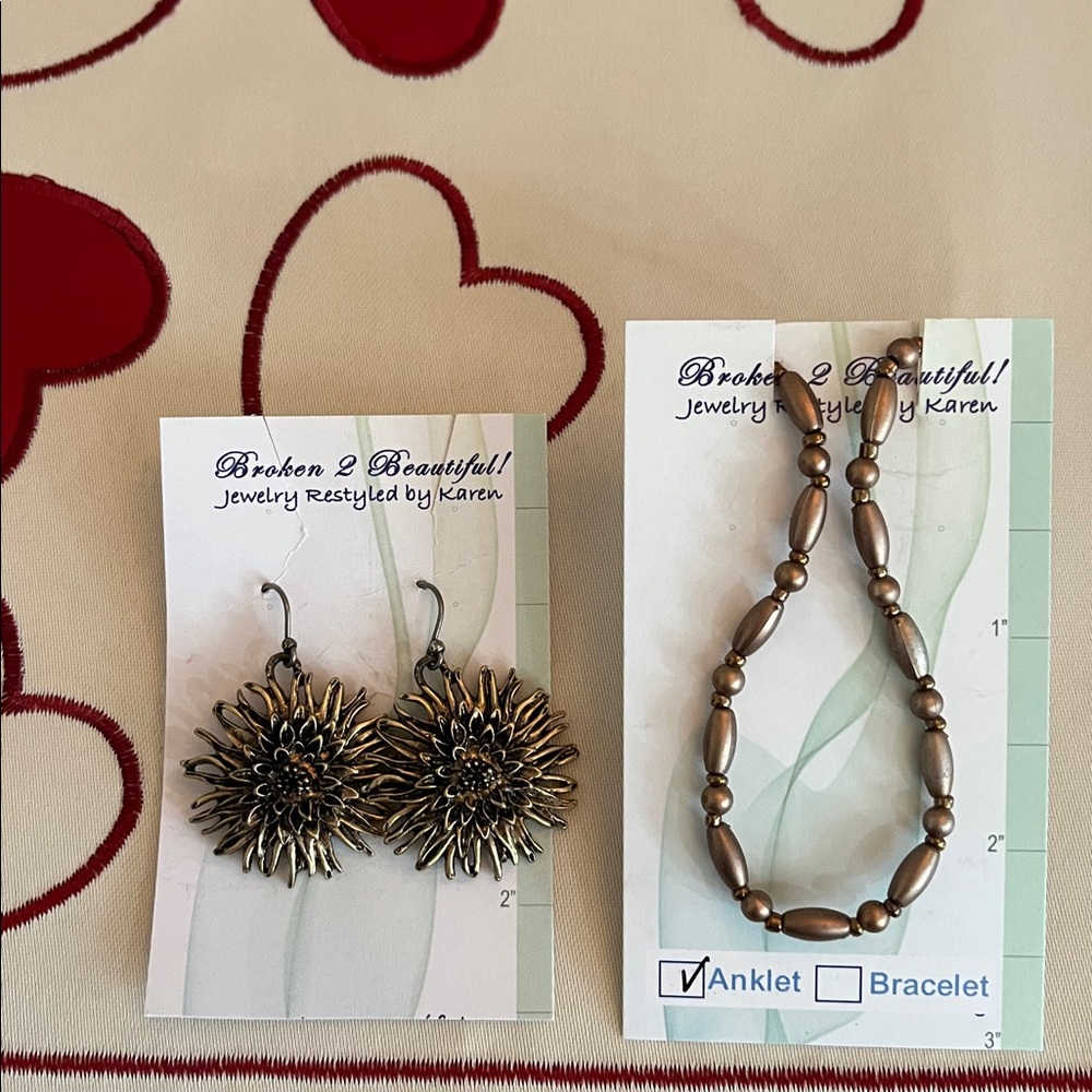Bronze ColorJewelry Set
